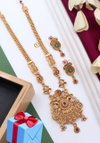 SI Necklace Copper Long Set Wholesalers In Delhi
